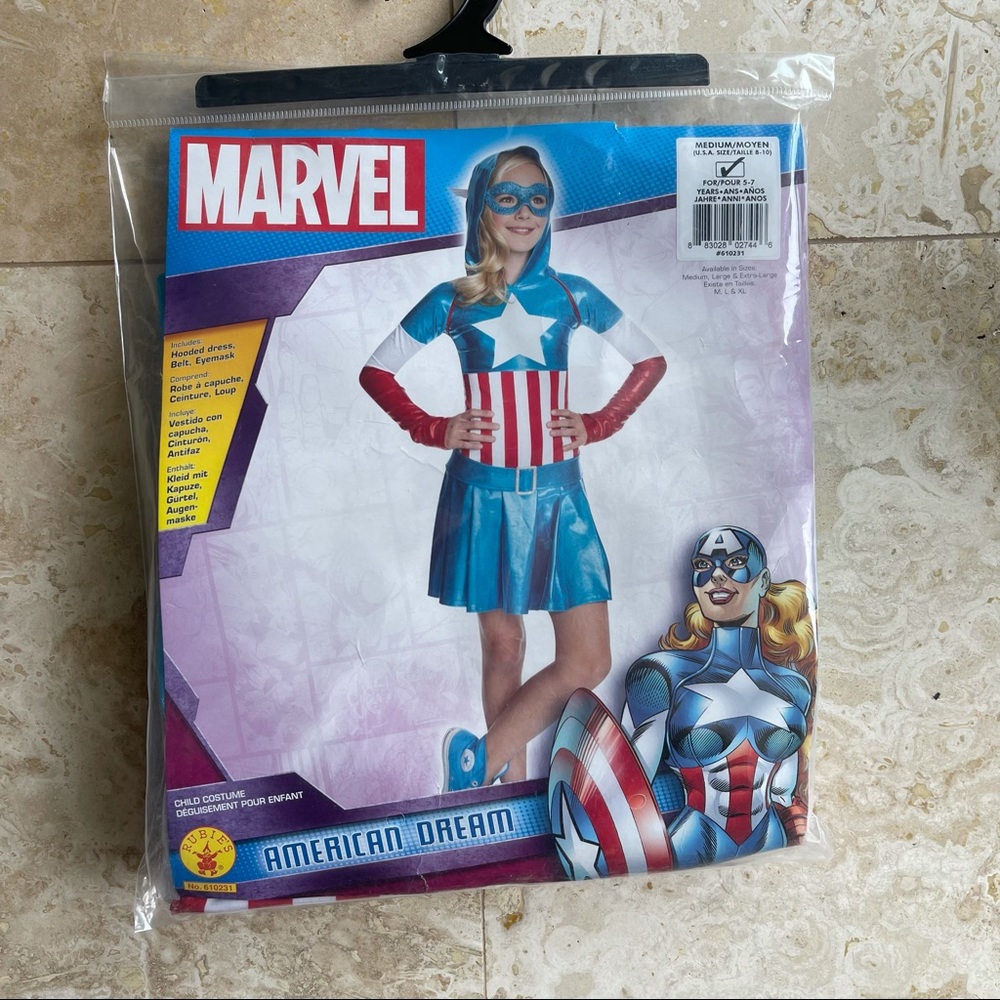 Captain Marvel Children’s Costume